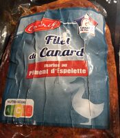 Filet de canard mariné au piment d’Espelette