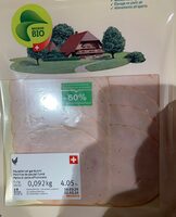 Poitrine de poulet fumé