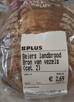 Beiers landbrood Bron van vezels (cat. 2)
