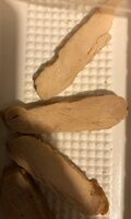 Filets de poitrine de poulet, coupé