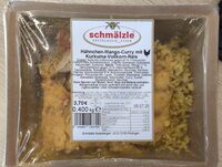 Hähnchen-Mango-Curry mit Kurkuma-Vollkorn-Reis