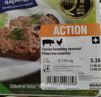 Terrine forestière essentiel