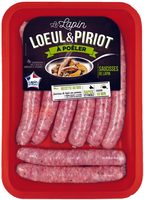 8 saucisses de lapin aux herbes de provence