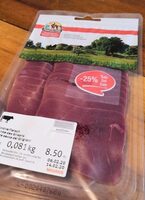 Viande séchée des Grisons