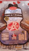 Poulet jaune fermier
