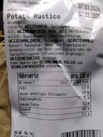 Potato rustico