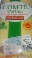 Comté  au lait cru 6 mois affinage