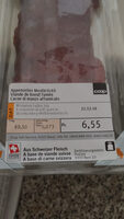 Viande de boeuf fumée
