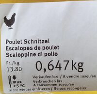 Escalope de poulet