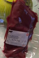 Tranches de foie de boeuf