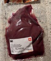 Tranche de foie de boeuf