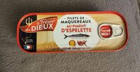 Filet de maquereaux au piment d'espelette