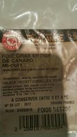 Foie gras entier de canard mi cuit