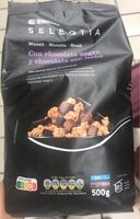 Muesli con chocolate negro y chocolate con leche