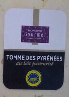 Tomme des Pyrénées IGP
