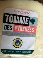 Tomme des pyrenees