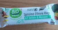 Spirulina Zitrone Riegel