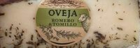 Queso oveja con romero y tomillo