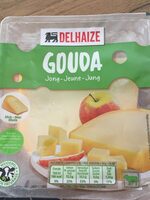 Gouda jeune en bloc