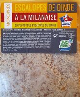Escalope de dinde a la Milanese