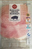 Handgemachte Hinterschinken