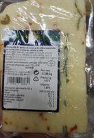 Preparado de queso de cabra madurado en cesto