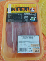 Aiguillettes de dinde Monoprix
