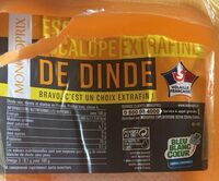 Escalope extrafine de dinde