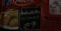 Andouillettes de canard