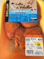 Cuisses de poulet au paprika