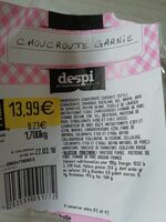 Choucroute garnie