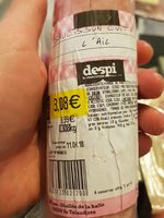 Saucisson à l ail