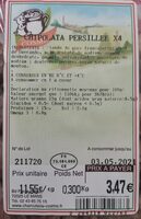 Chipolata persillée