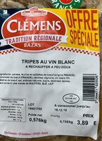 Tripes au vin blanc