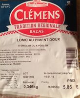 Lomo au piment doux