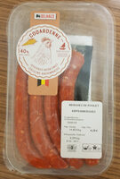 Merguez de poulet