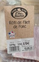 Rôti de filet de porc