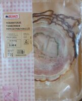Côte de porc grillée