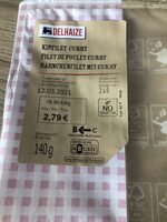 Filet de poulet curry