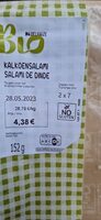 Salami de dinde