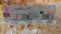 Spare ribs au miel