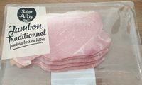 Jambon traditionnel fumé au feu de bois