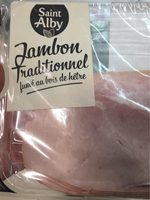 Jambon traditionnel fumé au bois de hêtre