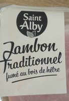 Jambon traditionnel  qualite superieur cuit fumé