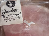 Jambon traditionnel fumé au bois de hêtre