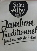 Jambon traditionnel fumé au bois de hêtre