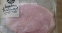 Jambon tradionnel cuit supérieur cuit fume