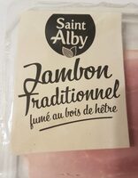 Jambon traditionnel fumé au bois de hêtre