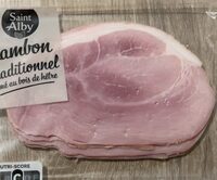 Jambon traditionnel fumé au bois de hêtre