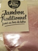 Jambon traditionnel fumé au bois de hêtre